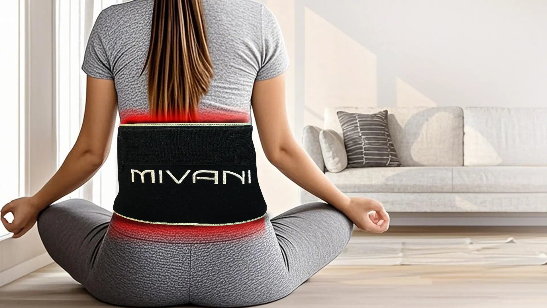 Load video: Video for Mivani LED Light Therapy Belt Plus!